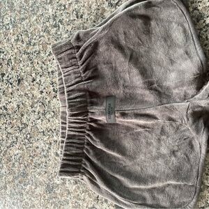 Essentials Fear of God Velvet Shorts